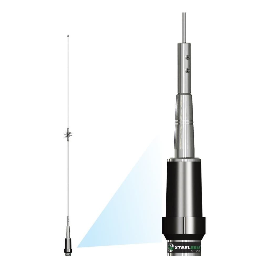 Antena Dual Band Vhf 3/8 Uhf 2×5/8  Ap0191
