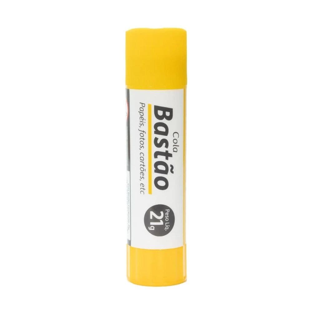 Cola Bastão Escolar 21g Compactor Branca