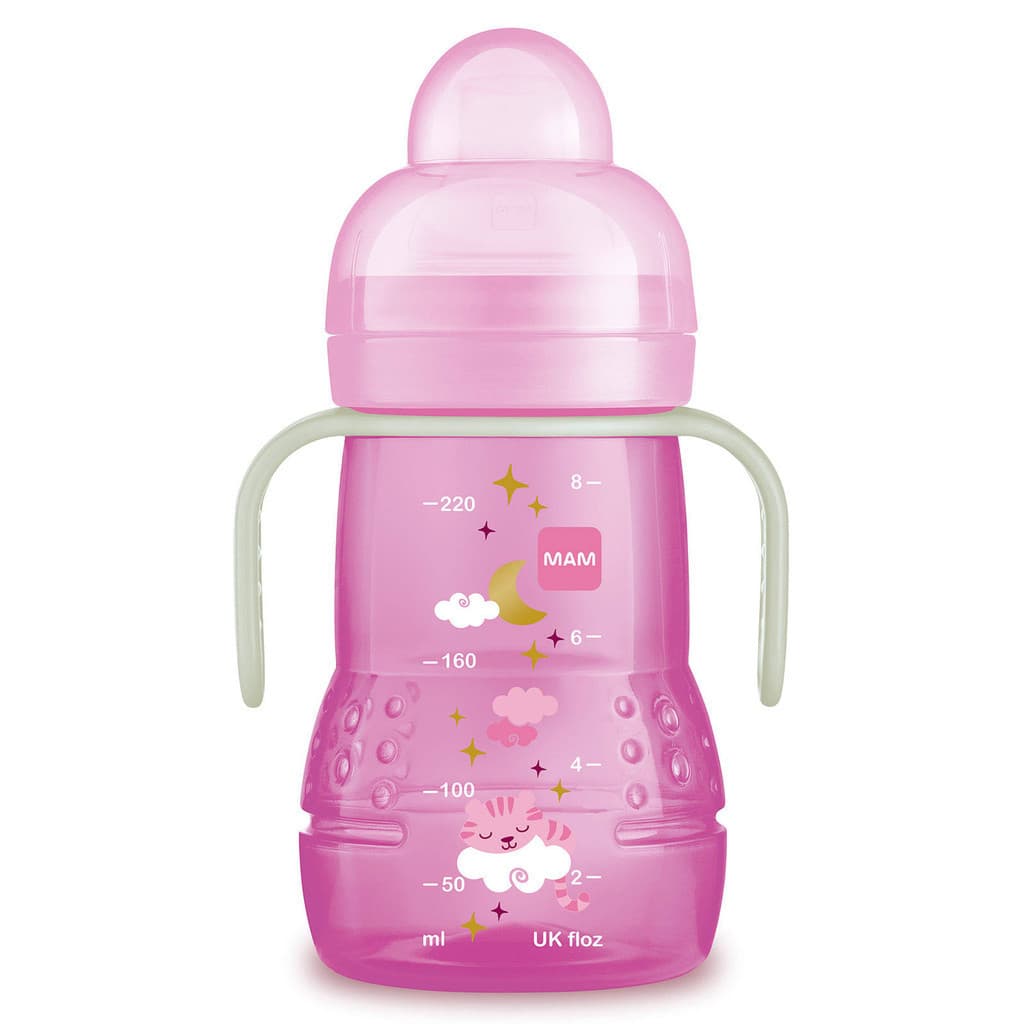 Copo de Transição Trainer Night Rosa 220ml - MAM