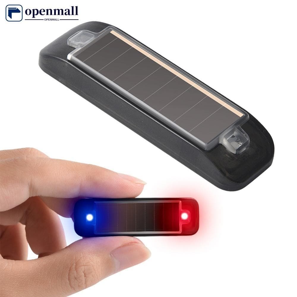 openmall Luz De Alerta De Energia Solar Para Carros LED Indicador De Lanterna Estroboscópica De Cuidado Noturno M6Y4