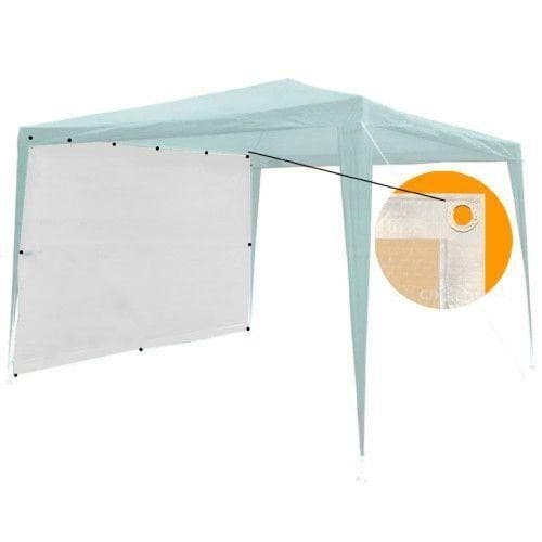Parede Lateral Polietileno Branca 2,40x1,85m Tenda Gazebo para Eventos Casamento Área Externa (Não acompanha tenda)