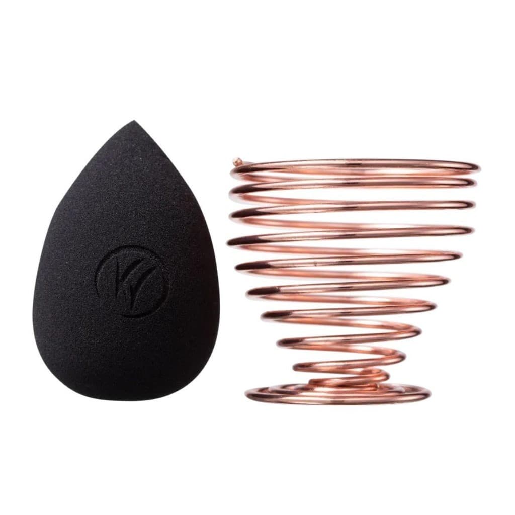 ESPONJA + SUPORTE ESPONJA KLASS VOUGH SPONGE DARK + MAKEUP SPONGE HOLDER G004