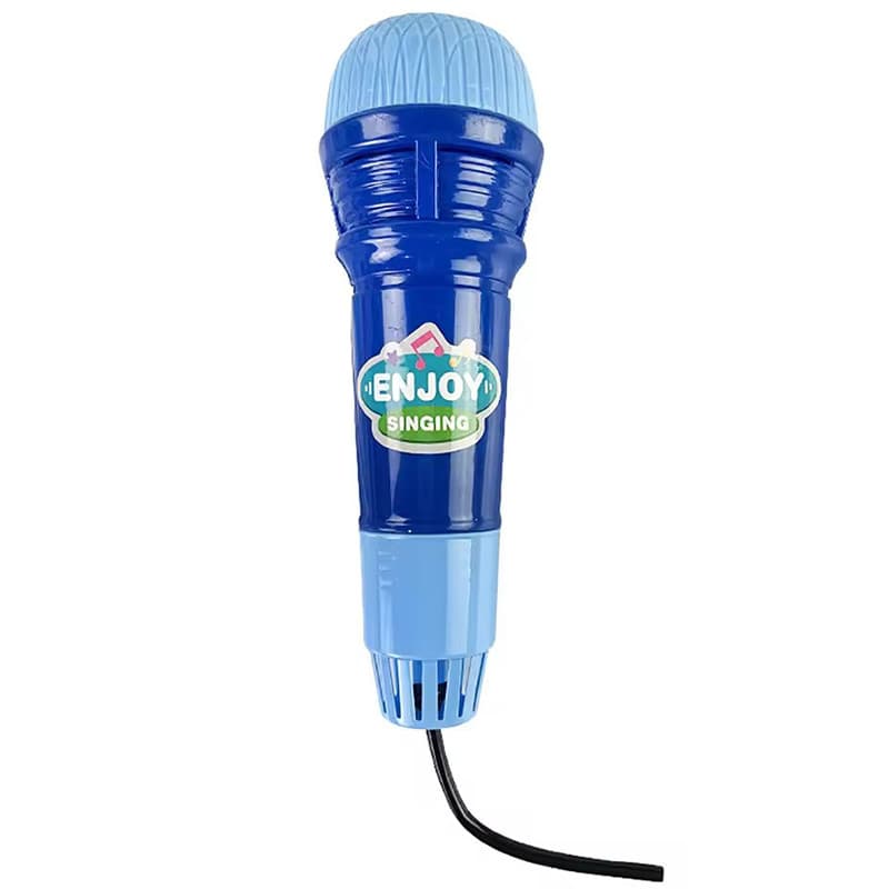 Microfone infantil Eco Boy azul
