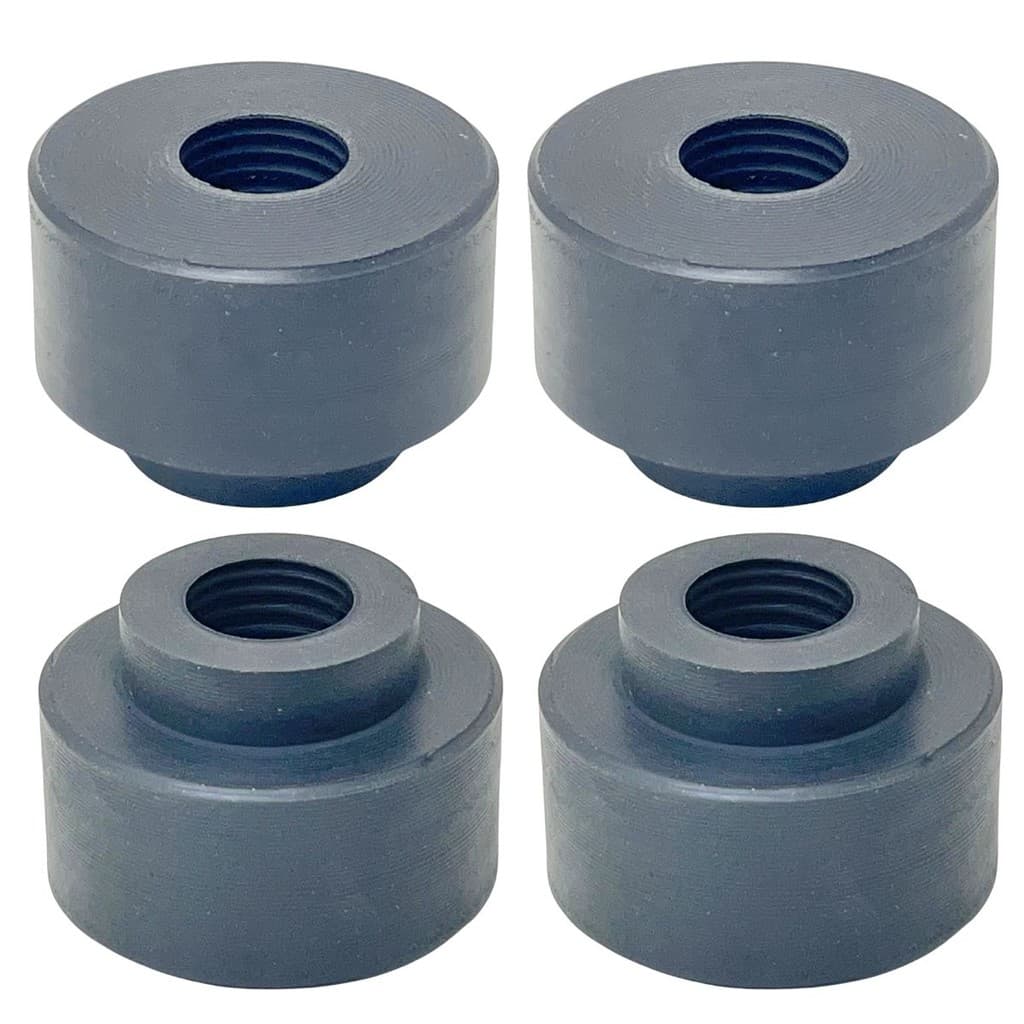 KIT 4 BUCHA BRAÇO TENSOR TIRANTE LATERAL SUSPENSÃO DIANT F100 F1000 F2000 84/92 - F350 F4000 72/98 - TROLLER T4 99/12