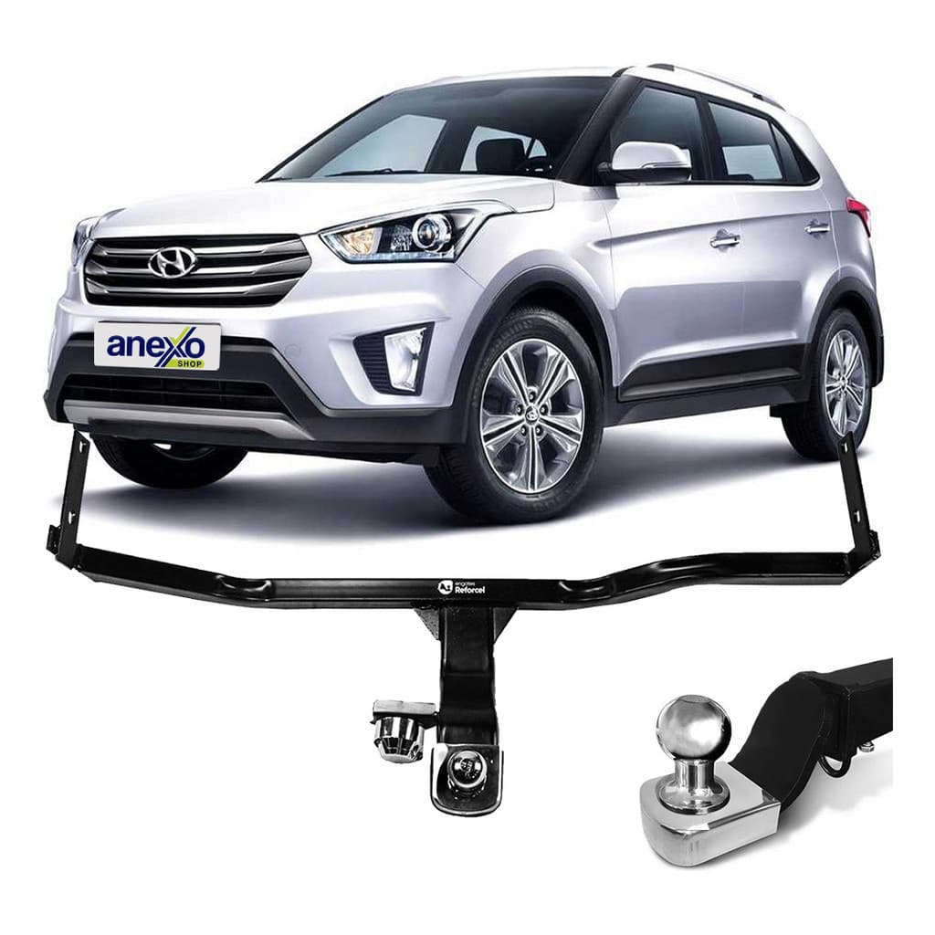 Reboque Hyundai Creta 2017 A 2023 Engate Tração 500kg Produto de Qualidade