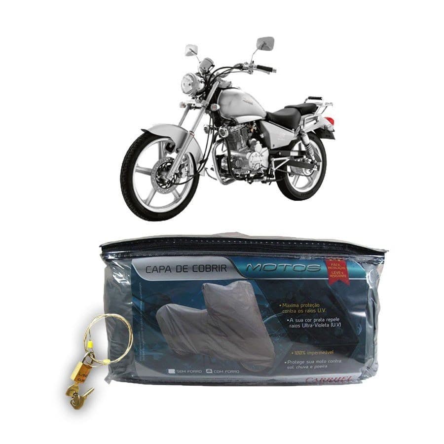 Capa com cadeado para cobrir DAFRA Apache 150CC M(205)