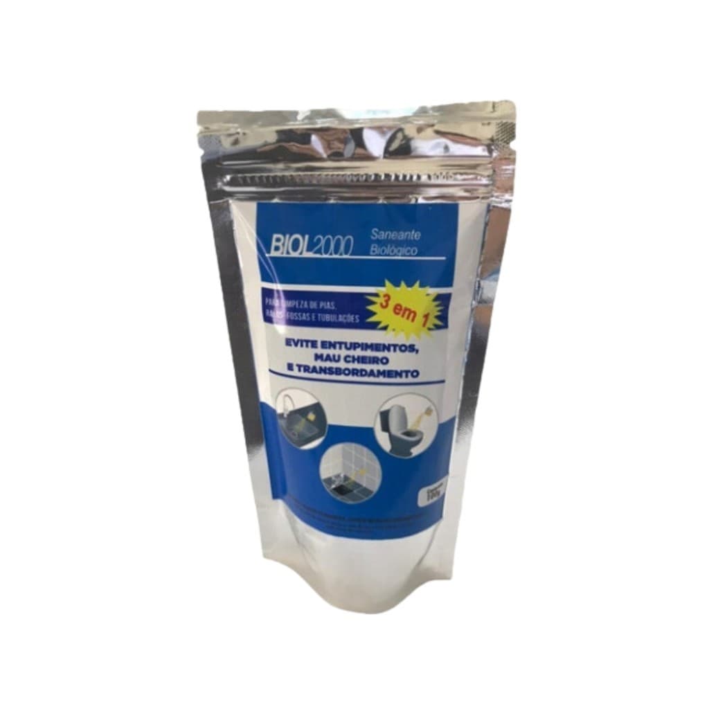 Biol 2000 100g - Limpa Fossa, Caixa De Gordura E Ralos
