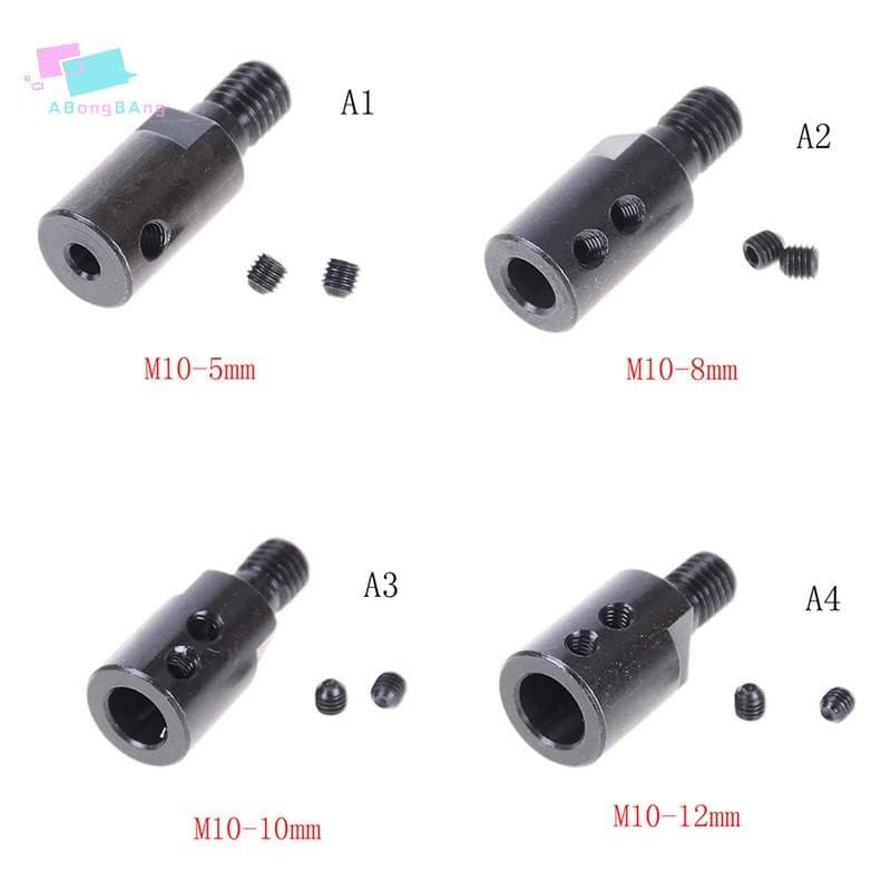 Abongbanghn 5mm/8mm/10mm/12mm Haste M10 Mandril Conector Adaptador Ferramenta De Corte