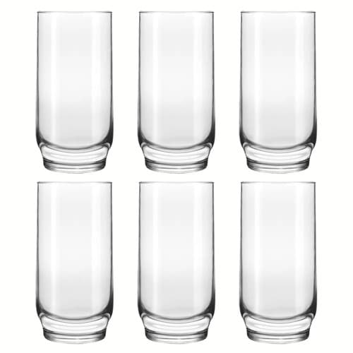 Jogo Copos Vidro Suco Agua Lights 300 Ml Nadir Promocao