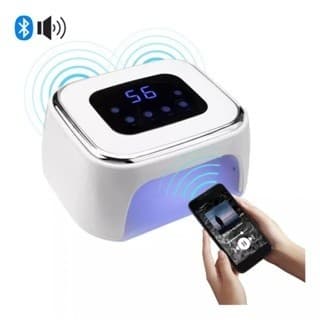 CABINE DE LED PARA UNHAS COM ALTO-FALANTE - CABINE BLUETOOTH