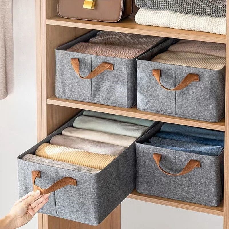 Organizador De Calça Jeans/Organizador De Guarda Roupa Arrumados/Separador De Roupa 47x28x20cm（Envio imediato） (Envio imediato) (Enviar imediatamente)