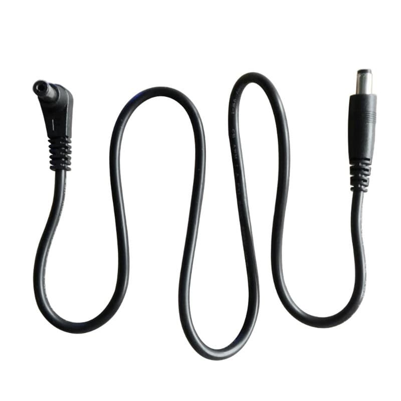 Cabo Estone Para Pedal De Efeito De Guitarra 5 5x2 1mm Conector Macho De Alimentação