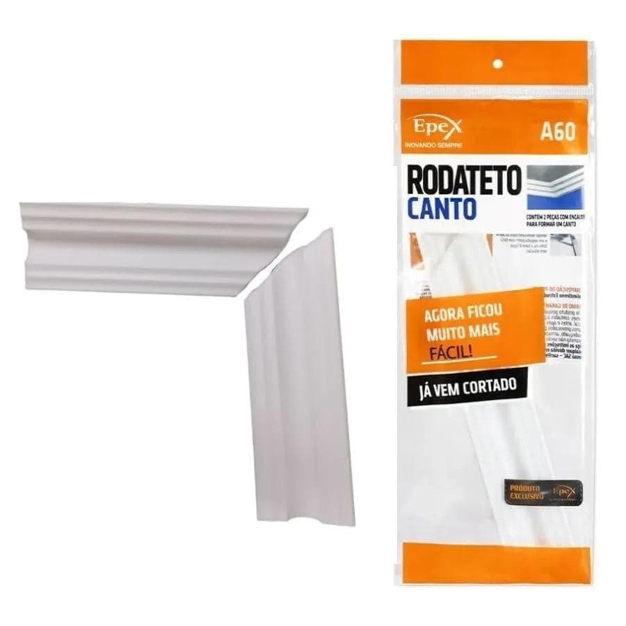 RODATETO CANTOS PVC BRANCO