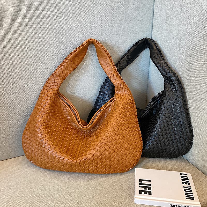Bolsa De Tecido Francês De Alta Qualidade Para Mulheres Versátil De Um Ombro O Nicho De Textura Portátil Comutação
