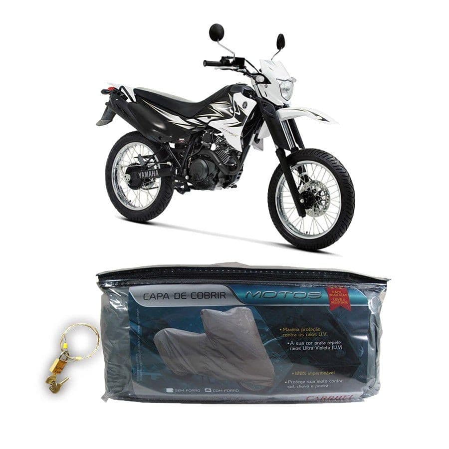 Capa com cadeado para cobrir YAMAHA XTZ 125 XK M(205)