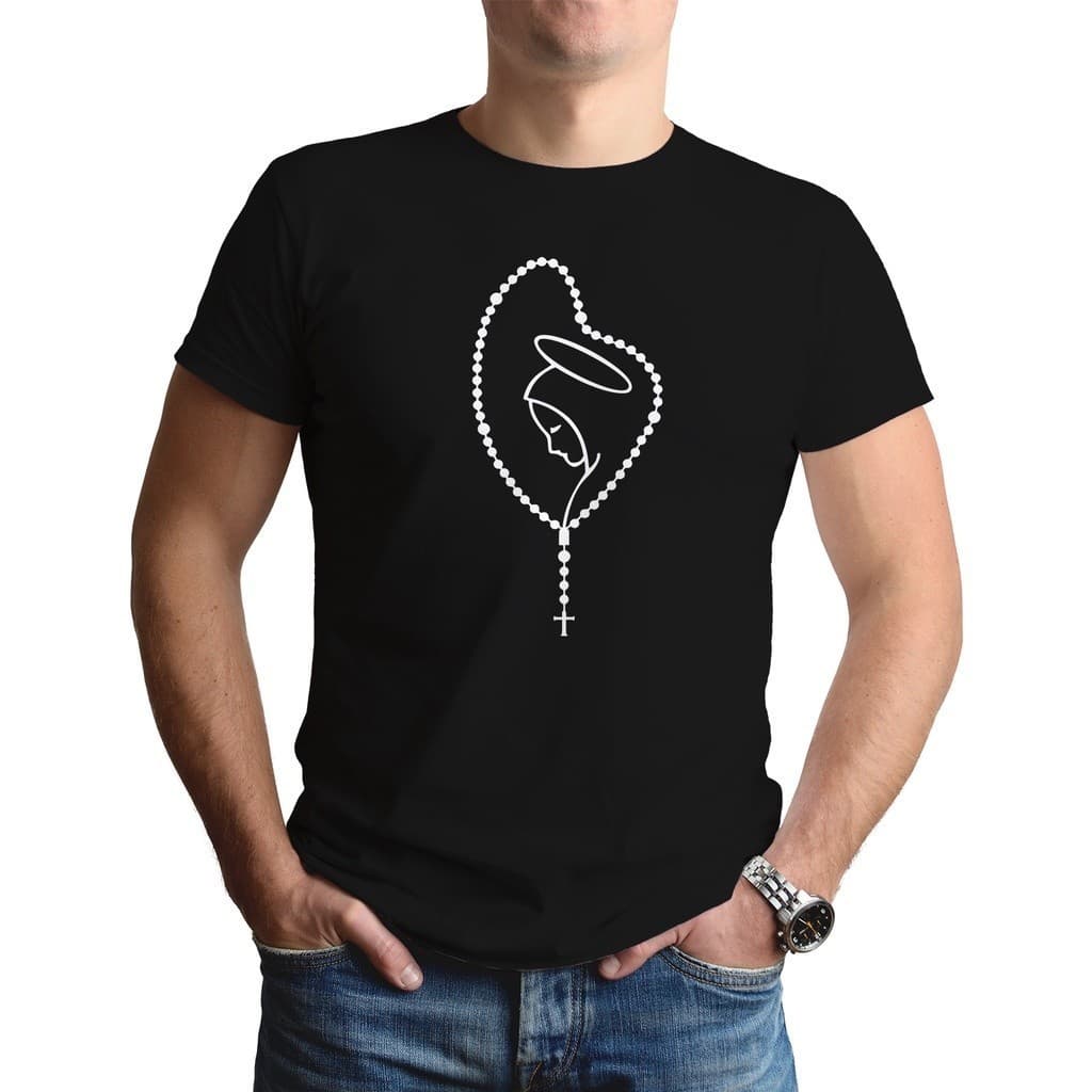 Camiseta Nossa Senhora de Aparecida Terço Católica