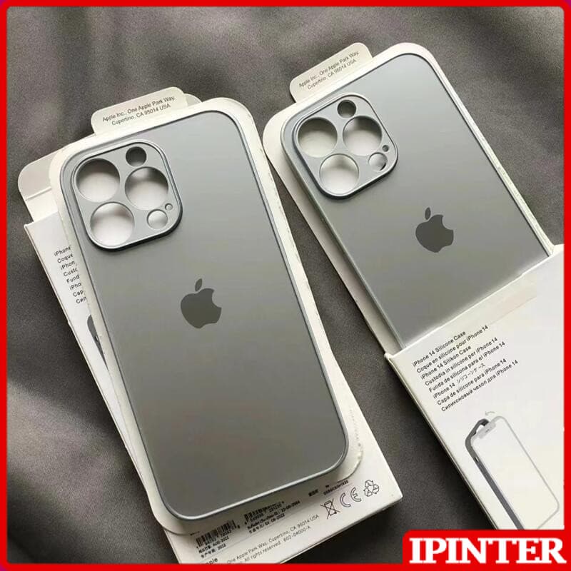Skin Feeling Natural Titanium Nova Capa Fosca Premium AG Para iPhone 11 12 13 14 15 16 Pro Max Plus