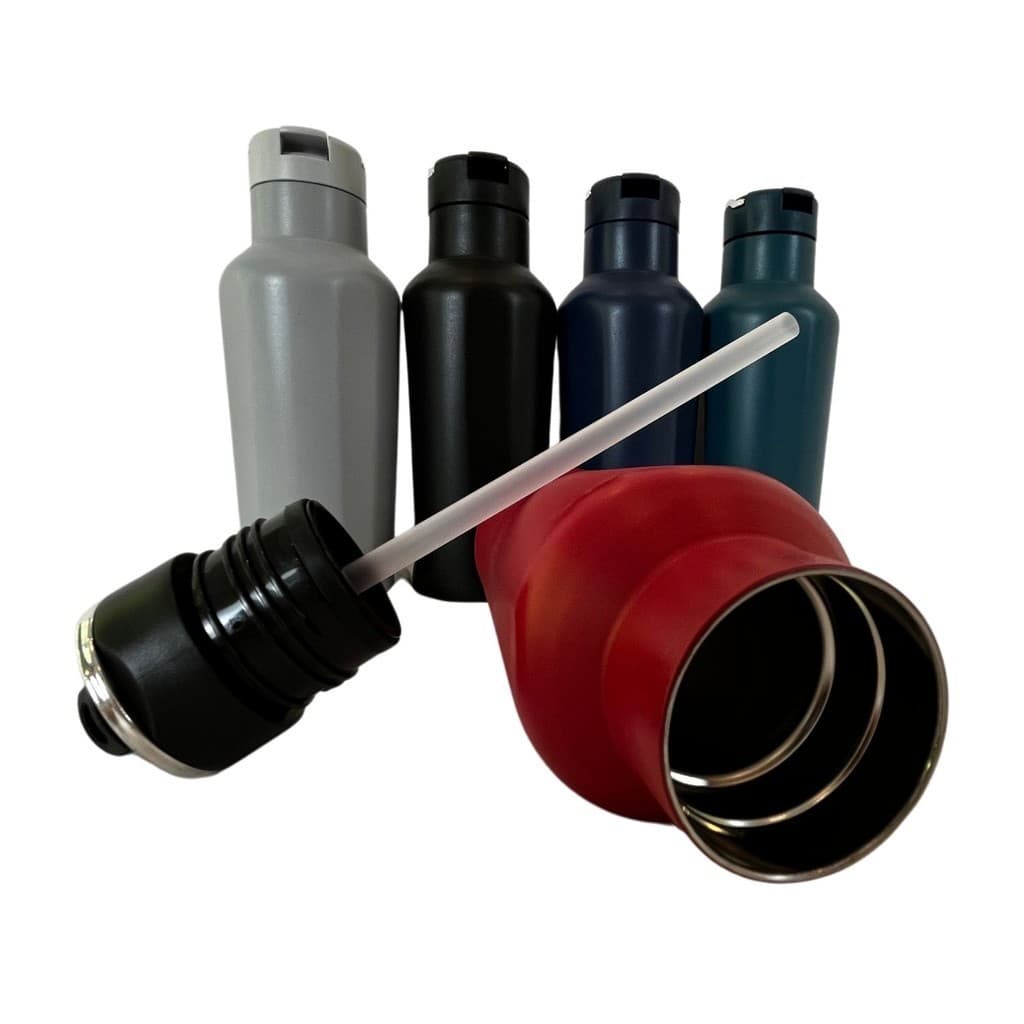 Garrafa Térmica Inox 750ml Para Esporte Academia Trilha Bike Isolamento Duplo Sport