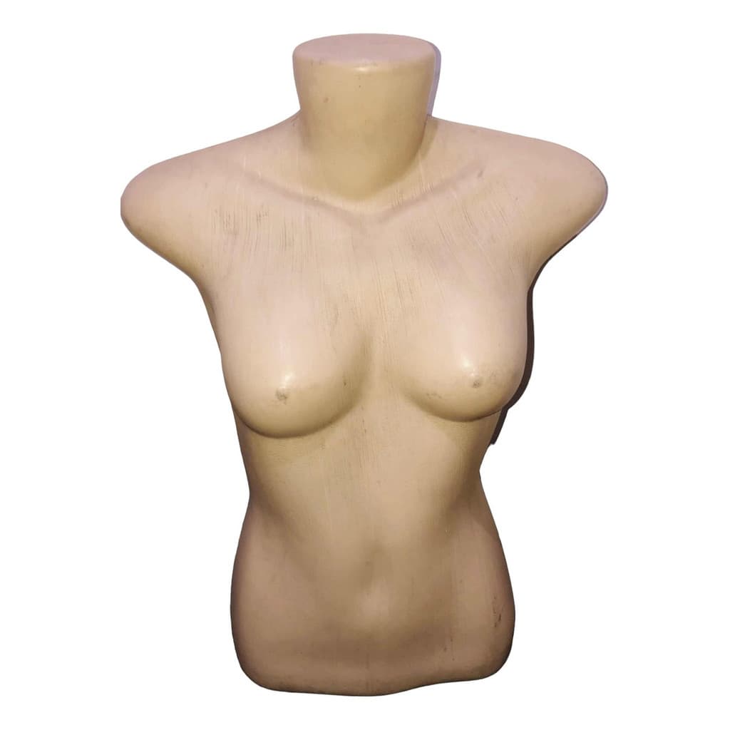 Busto Manequim Plástico Expositor