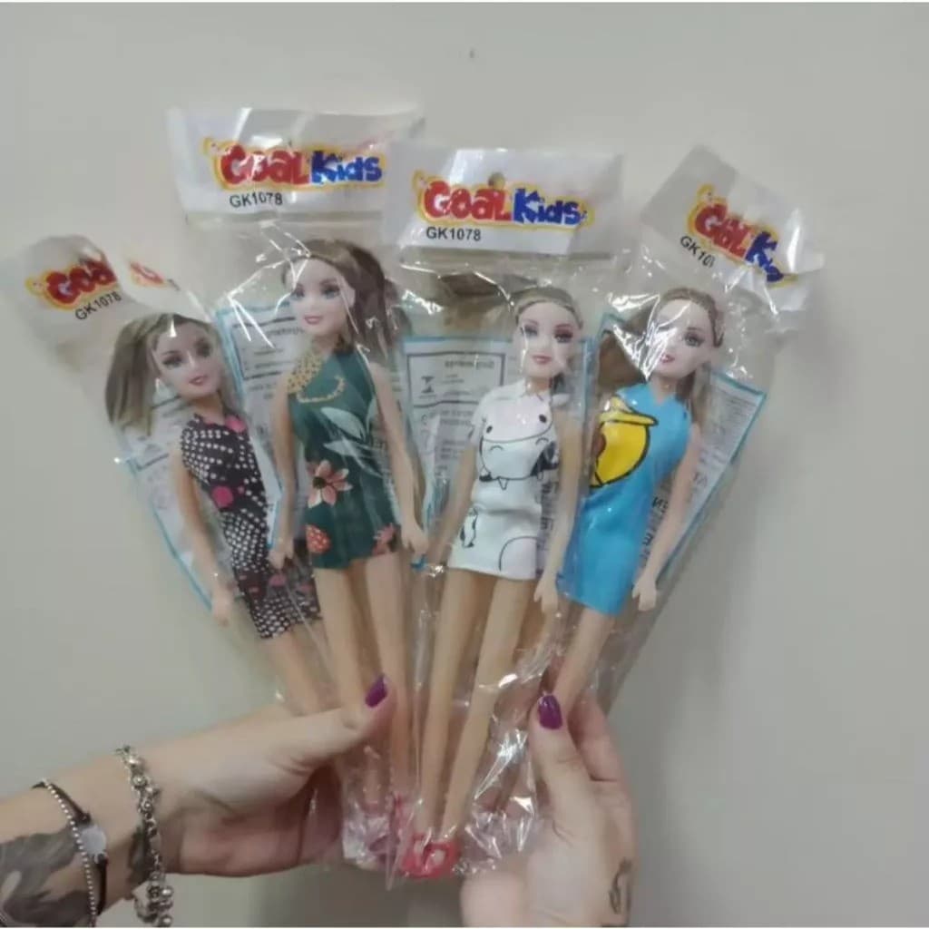 Kit com 10 Bonequinhas - Lembrancinhas Perfeitas para Festa