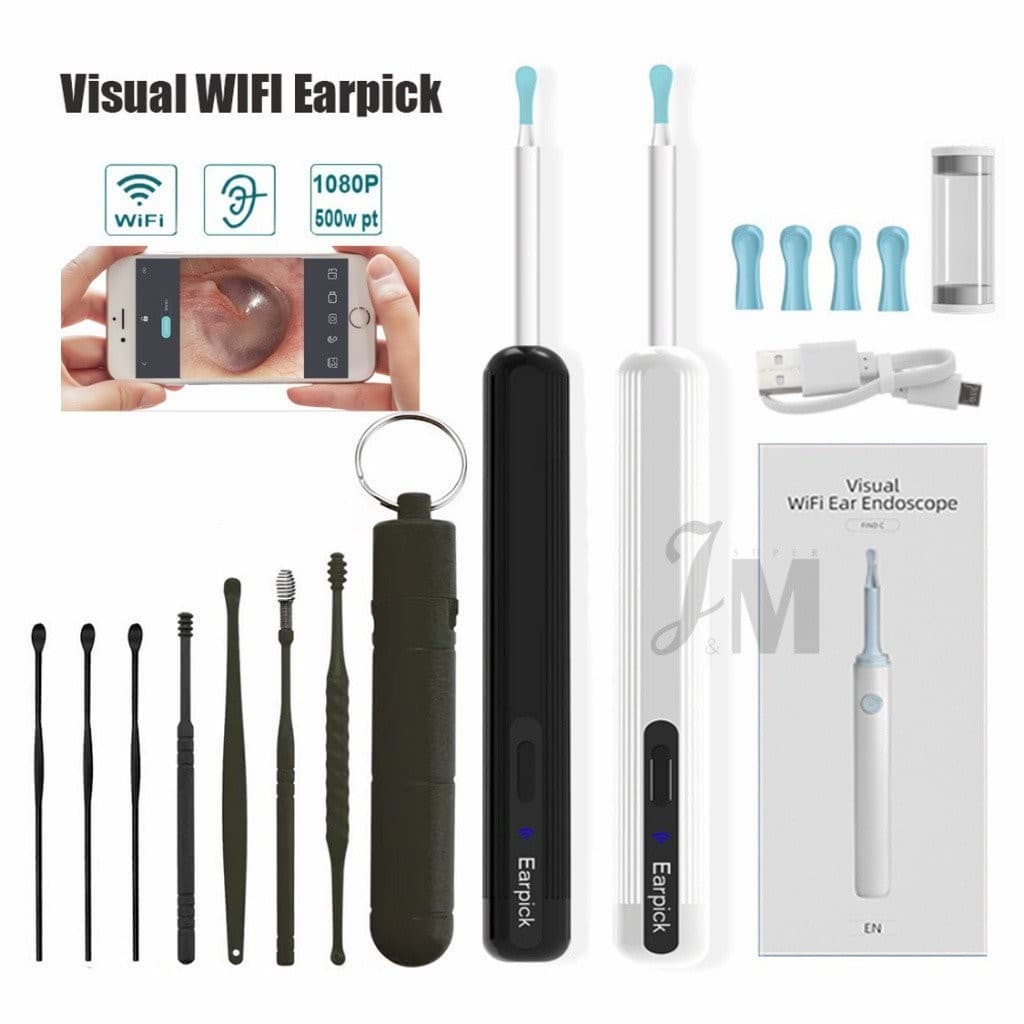 1080P Smart Wireless Ear Cleaner Com Câmera NP20 Otoscópio Para Remoção De Cera Com Câmera Endoscópio CM9H