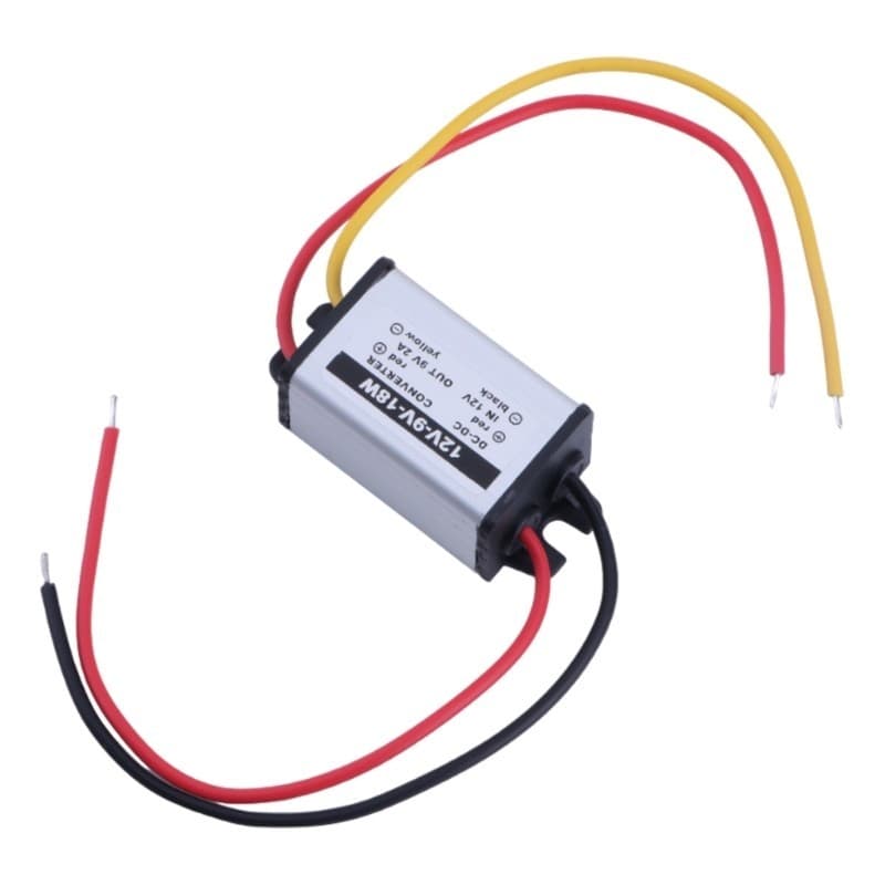Conversor XI DC Para 12V A 9V upply Power SModule À Prova D'água