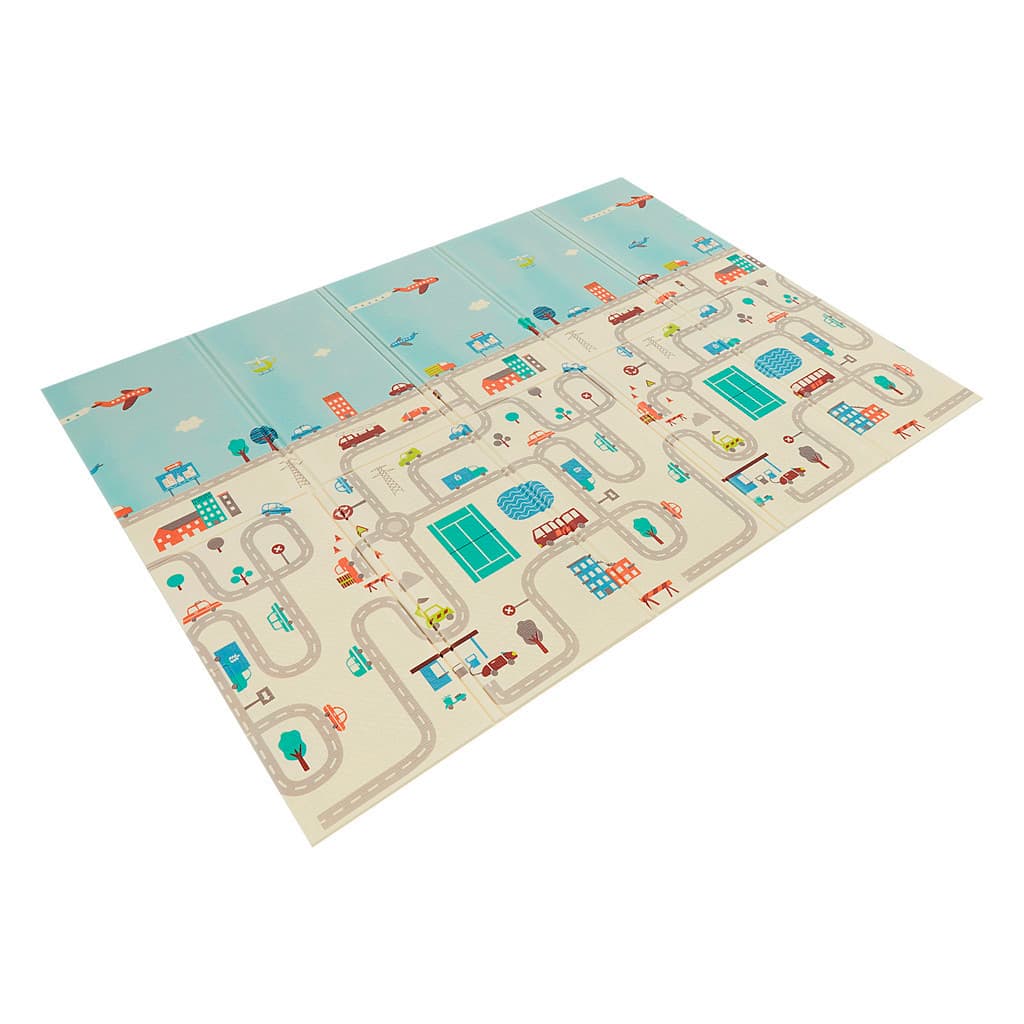 Tapete De Atividade Infantil Dupla Face Tatame 8 Mm