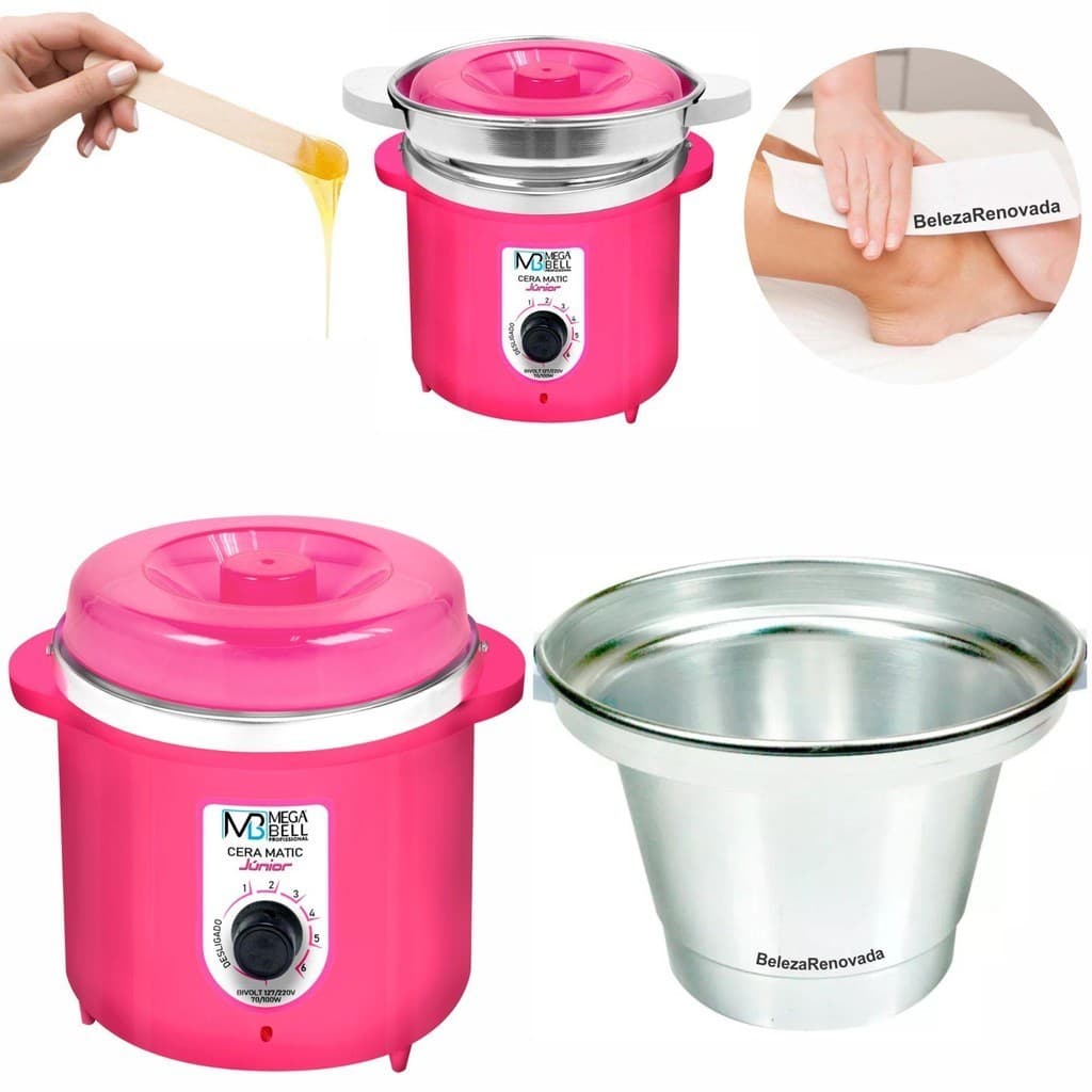 Aquecedor De Cera Panelinha Termocera Depilação + Refil 400G