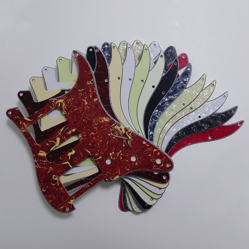 Fender Stratocaster HSH Pickguard 11 Orifício De Parafuso Para Substituição De Peças De Guitarras Elétricas ST