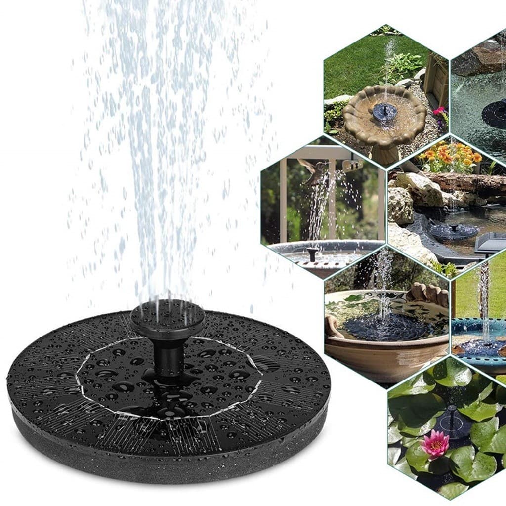 Fonte Chafariz Solar Flutuante Lago Tanque Lagoa Piscina Aquário Jardim Oxigenar Água