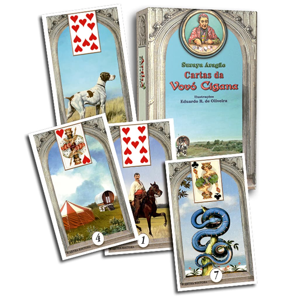 Tarô Cigano Cartas da Vovó Cigana Original Lenormand
