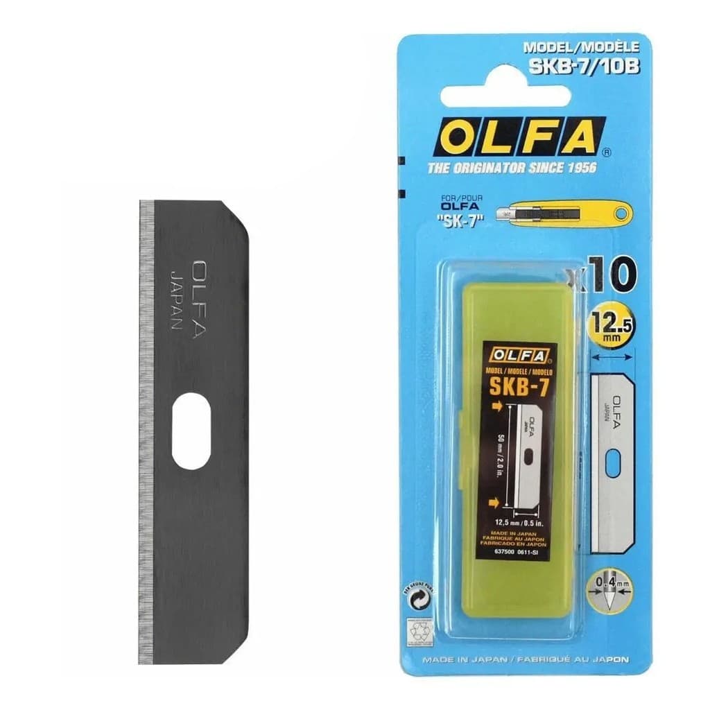 Lâmina Para Estilete Olfa SKB-7/10B 10 Lâminas