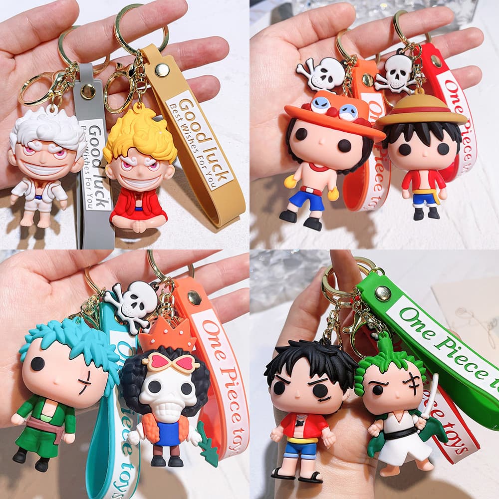 Vendendo Chaveiro De Uma Peça Luffy Nanbukai ACES zoro Keychain Doll