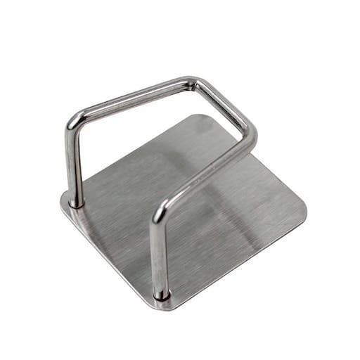 Gancho Adesivo Pendurador Cabideiro Vassoura e Utensilios Aço Inox