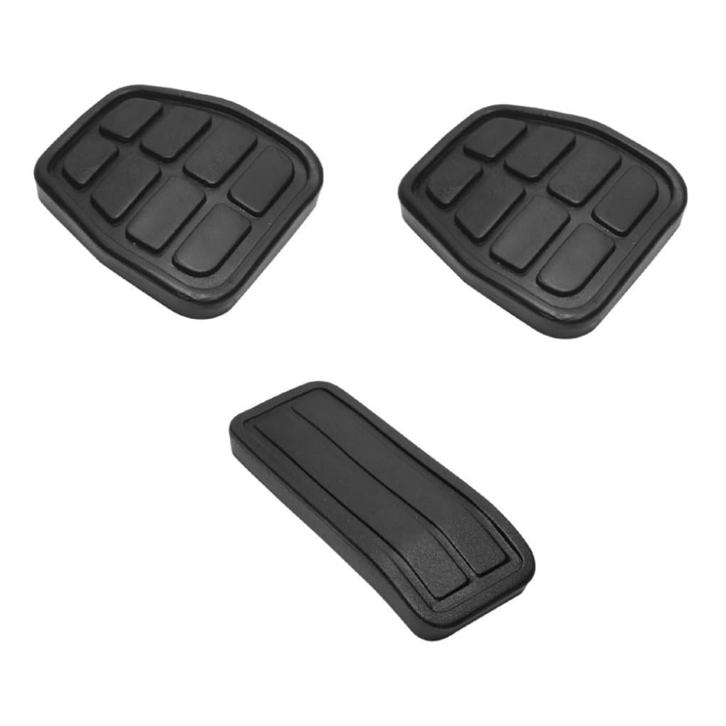 Kit Borracha Pedal Freio Embreagem Acelerador Voyage Saveiro Parati Quadrado 1980 1981 1982 1983 1884 1985 1986 1987 96
