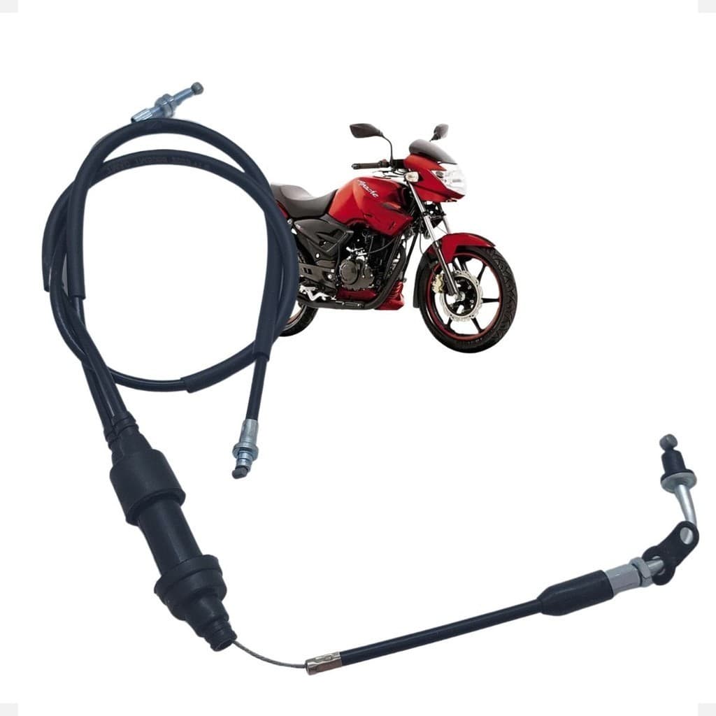 Cabo De Acelerador Para Dafra Apache 150 2010 2012 2013 2014 2015 830mm 2 Pontas