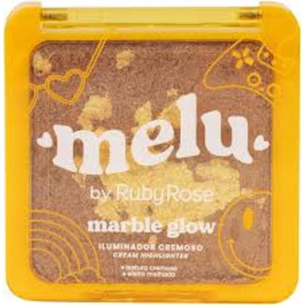 Ruby Rose Melu Iluminador Marble Glow Beach Sunset
