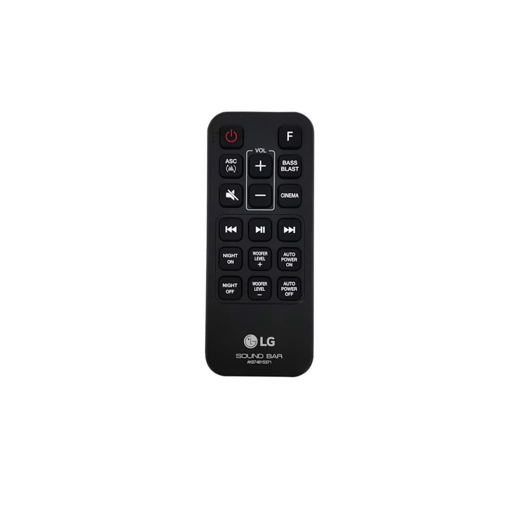 Controle Remoto Novo Original Soundbar LG Akb74815371 Sk4d SQC2