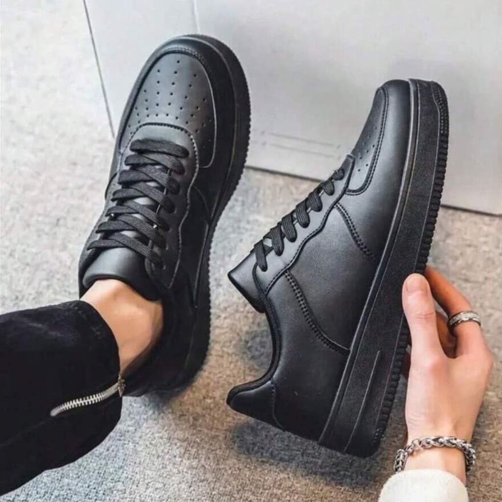 Tênis Masculino Casual em Material Sintético com Sola PVC