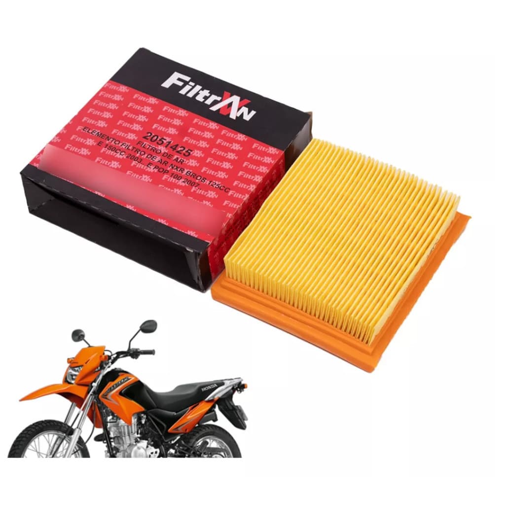 Filtro Ar Pop 100 110 Todas