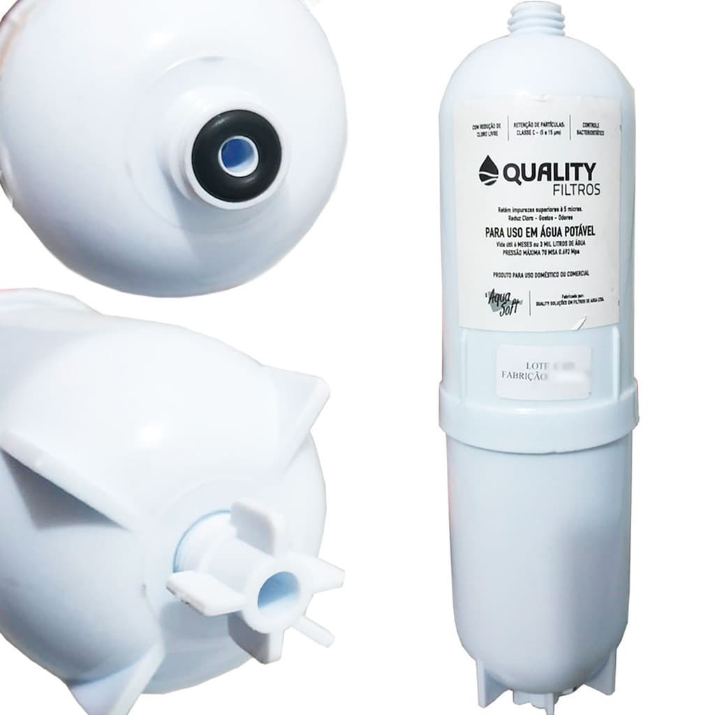 Refil Filtro Compatível Soft Everest Vela Purificador Água