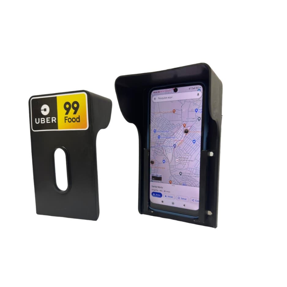 Capa CASE para Celular  Antifurto protetora do Sol Super aquecimento Antifurto Para Moto ou Carro PREMIUM ifood uber 99