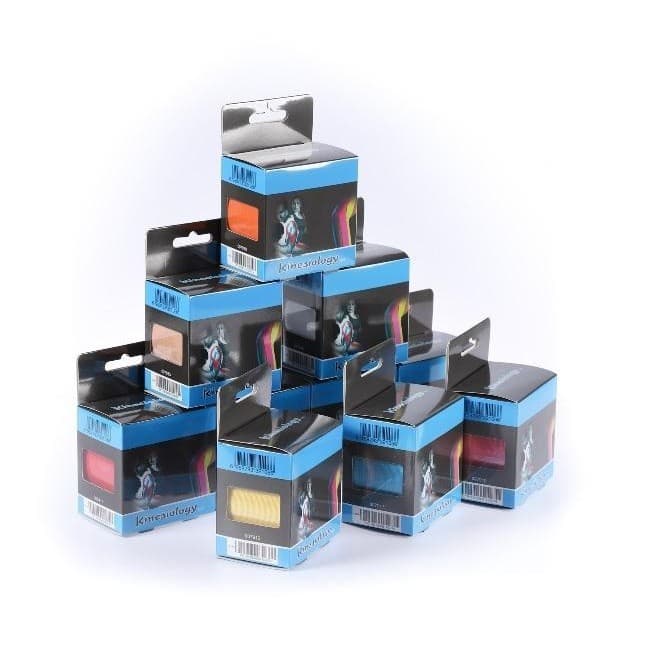FITA CINESIOLOGIA ESPORTE CZ AZUL ESCURO - 5CMX5M