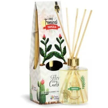 Difusor de Luxo Aromatizador Ambiente Flor de Cacto Tropicália 350ml Tropical Aromas