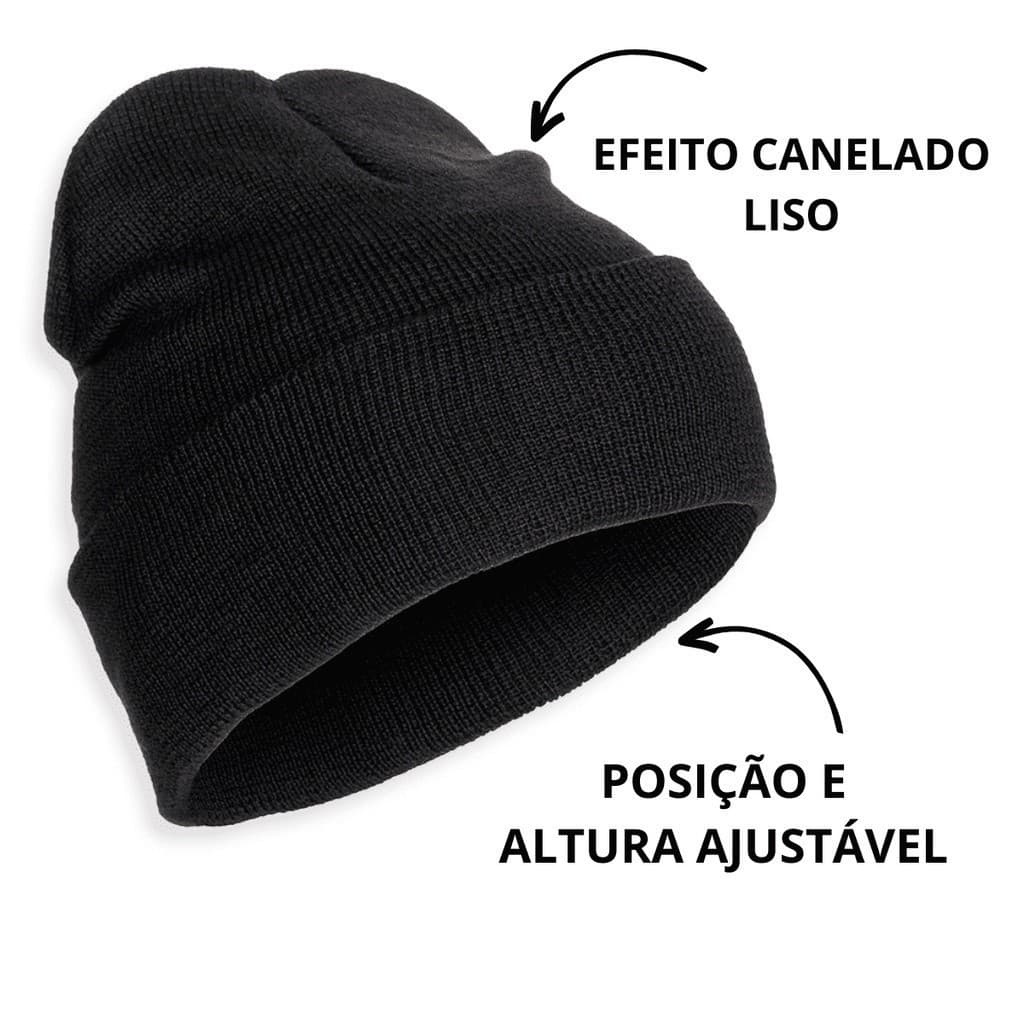 Touca de Lã Forrada Masculino feminina Adulto Toca Gorro Toucas Frio Inverno