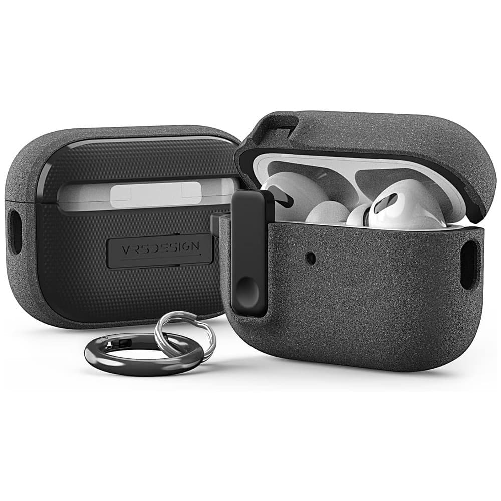 Capa Protetora Para AirPods Pro 2 De Luxo Fone De Ouvido Apple 4 3 Air Pods 1 2 Manga À Prova De Choque Com Gancho