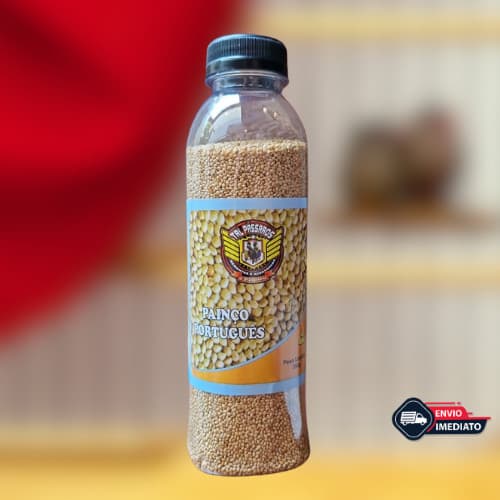 Ração Painço PORTUGUÊS 350g Tal Pássaros Passarinho Premium