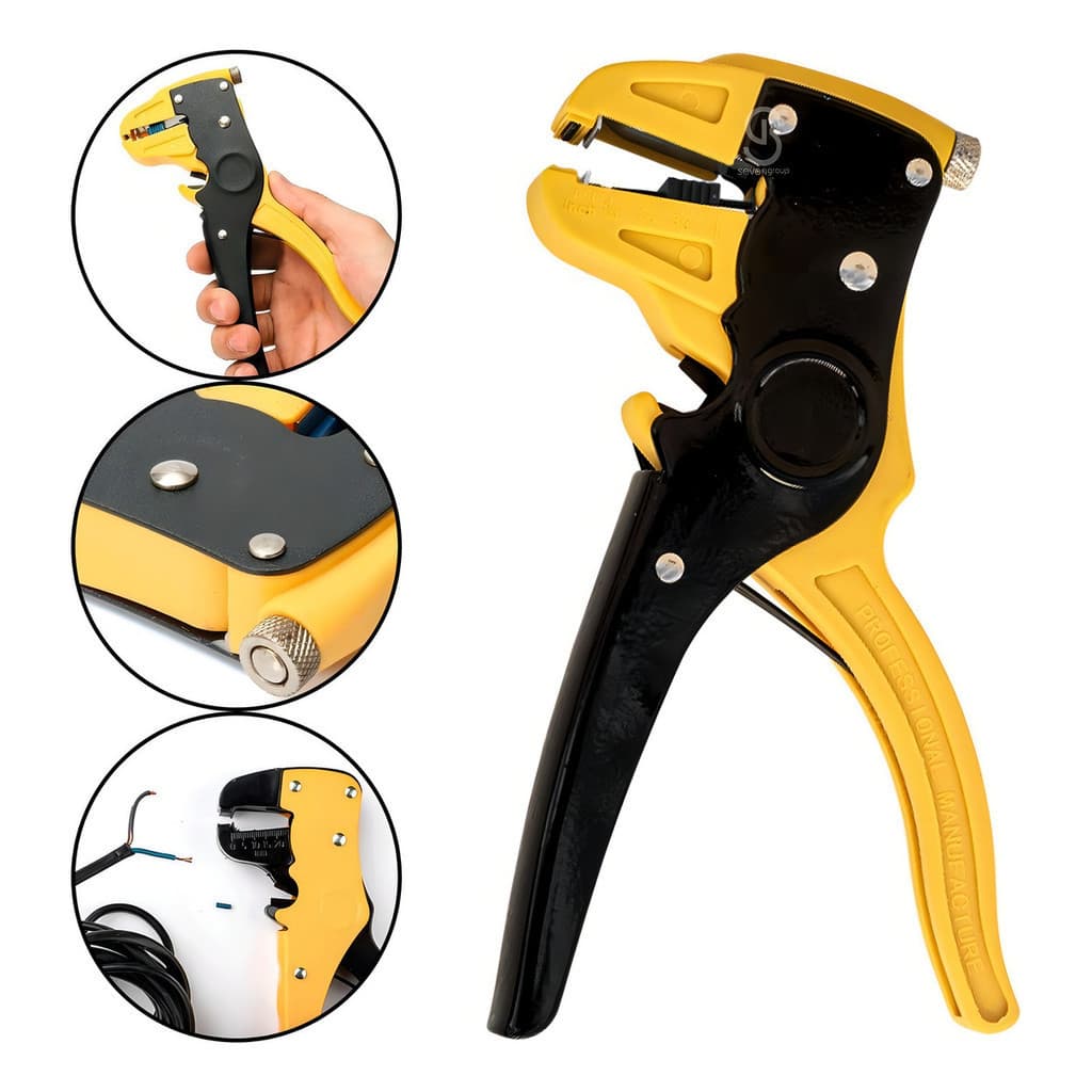 Alicate Decapador De Fio Desencapador Cabo 0,2 A 6mm Potente