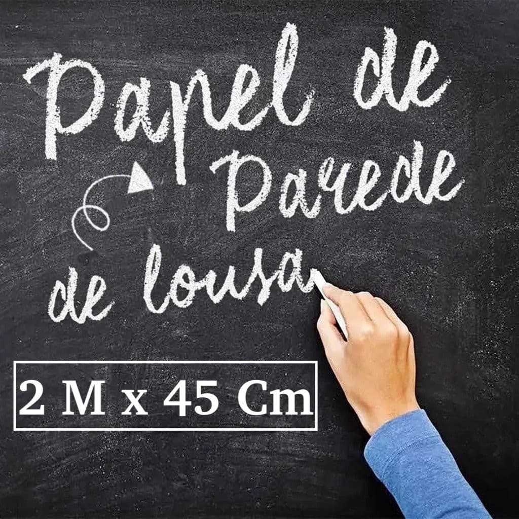 Papel de Parede Adesivo Lousa Para Recado – 45 Cm x 2 Metros