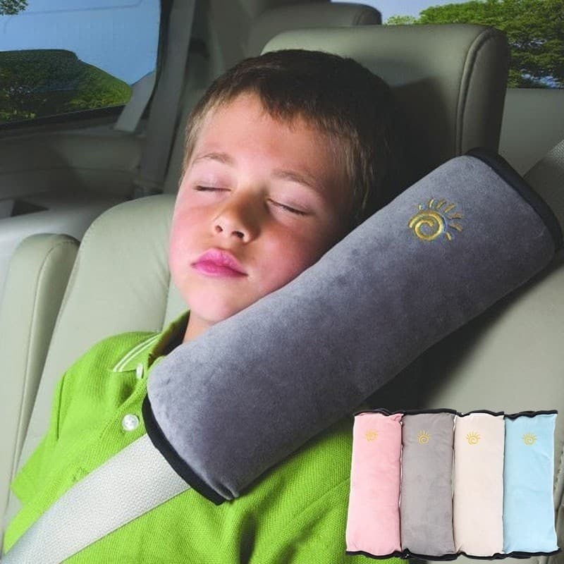 Almofadas Para Cinto De Segurança Universal Para Carro Proteção Do Sono Posição Ajustável